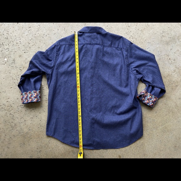Robert Graham Flip Cuff Button Down Shirt 4XL - Picture 6 of 8